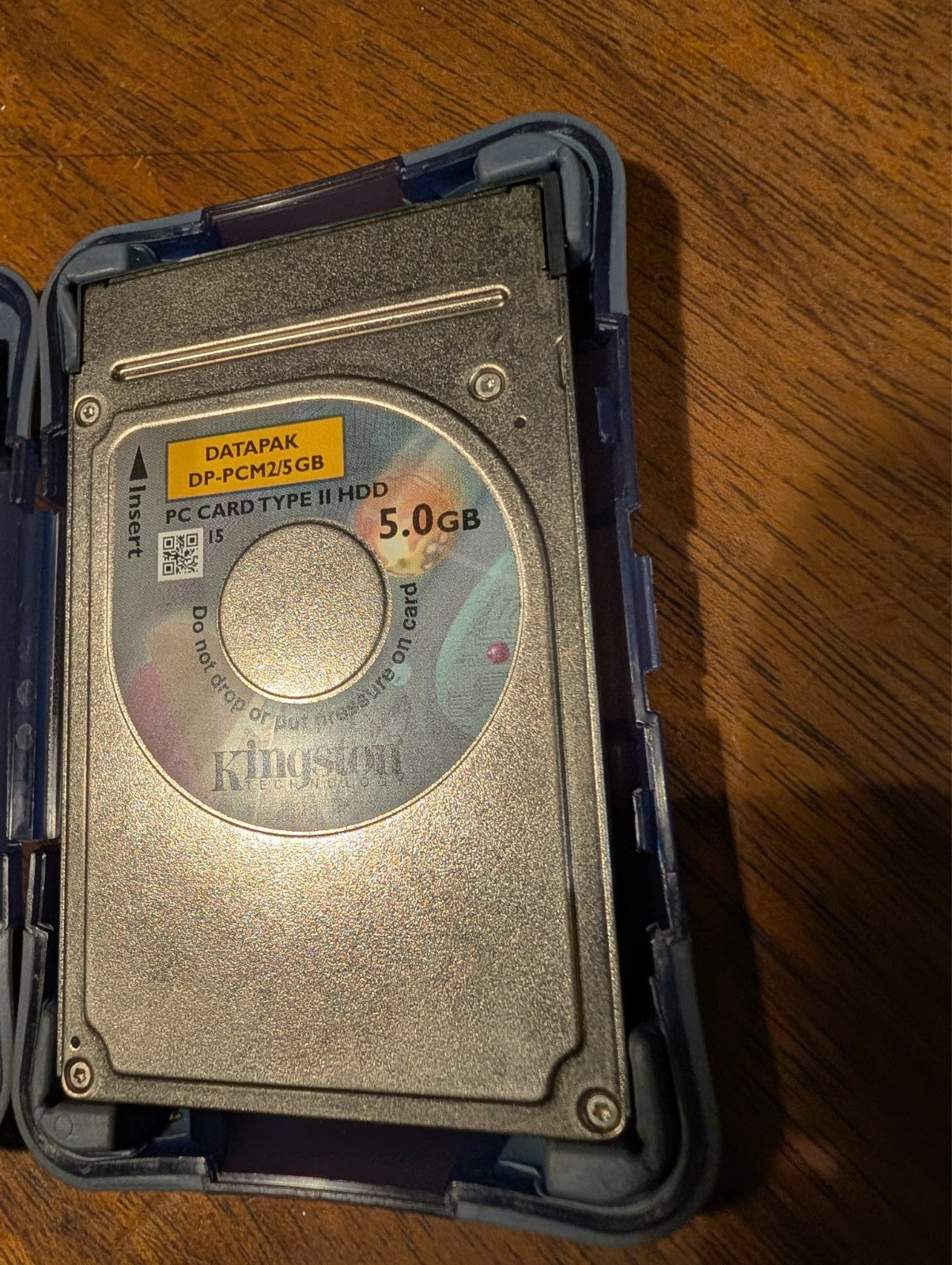 Kingston 5GB Hard Disk Drive PC Card Type II DP-PCM2/5G Nice 