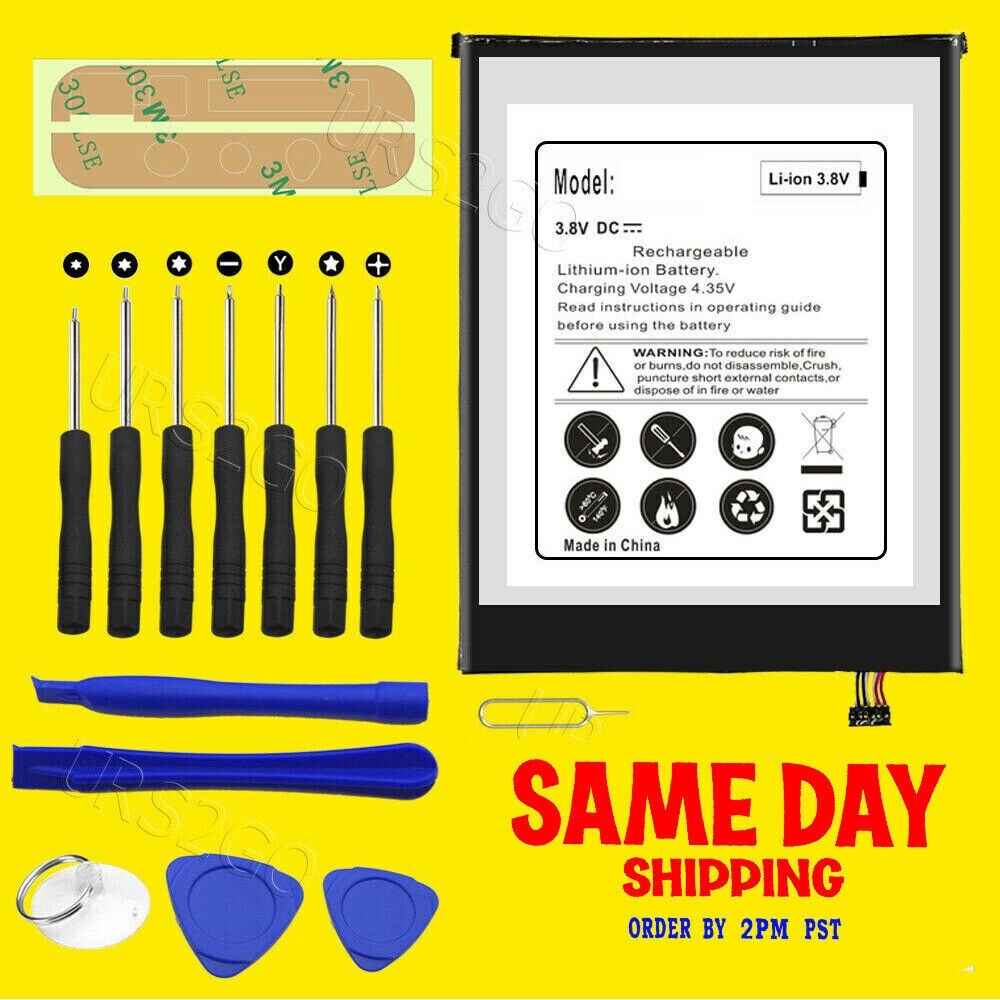 High Capacity 4100mAh Replacement Battery Tools for T-Mobile Alcatel 3T 8" 9027W