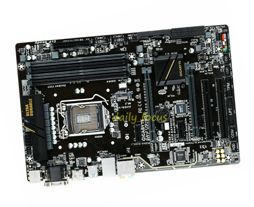 Gigabyte GA-Z170-HD3 Motherboard Socket LGA1151 DDR4 Intel Z170 ATX