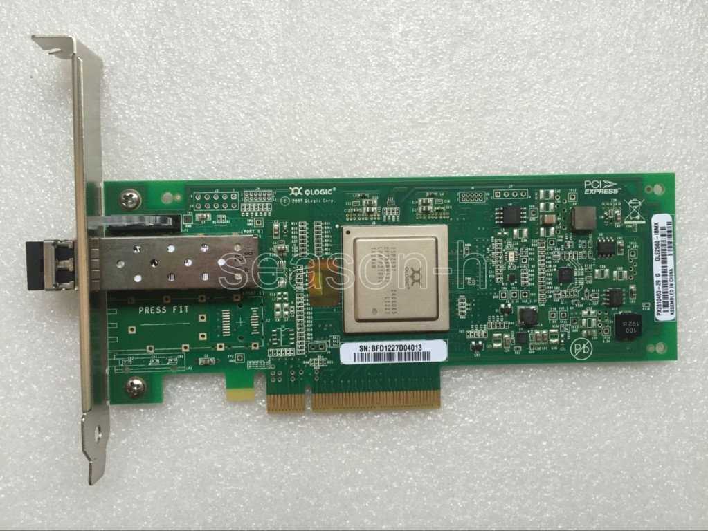 IBM QLOGIC 8GB FC SINGLE PORT HBA - PCI-e 42D0507 42D0501, QLOGIC QLE2560