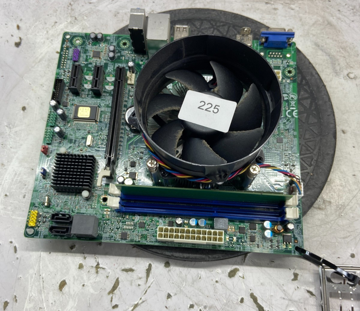 Power Spec H81H3-WM Motherboard W/ Intel Pentium G3250 3.20GHz 4GB