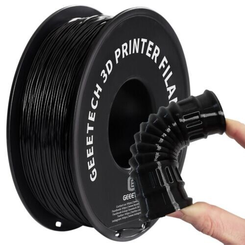 Geeetech 3D Printer Filament Black  TPU 1.75mm 1KG High Elasticity Consumables