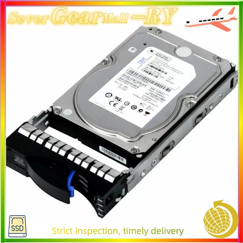 New FOR IBM 00Y2424 00Y2471 2T 7.2K SAS 3.5" V3500 3700 HDD Hard Drive