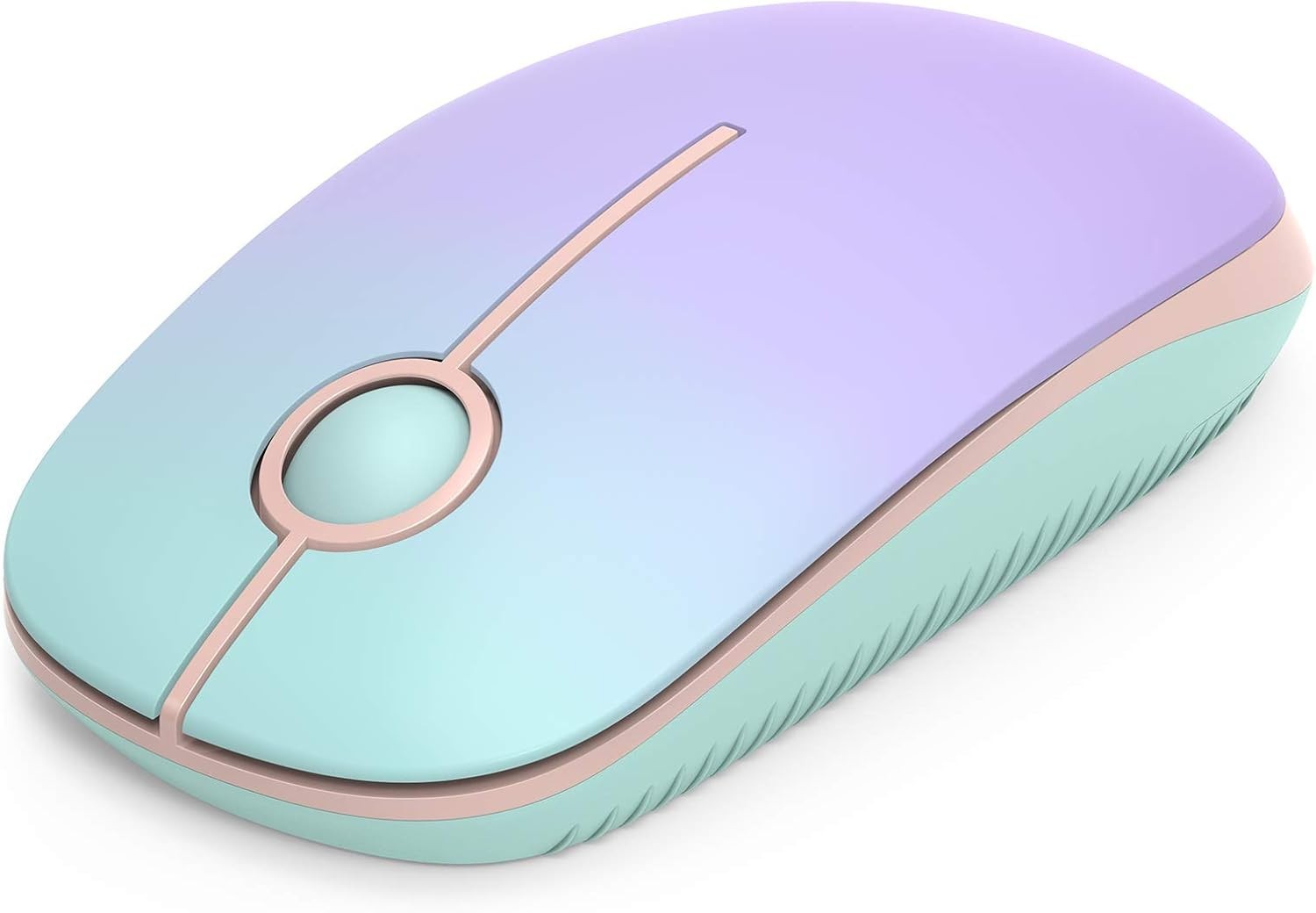 Unipows Wireless Mouse - 2.4G Slim Portable with Nano Receiver Gradient Green