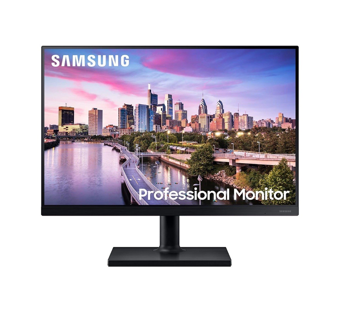 SAMSUNG FT45 Series 24-Inch FHD 1080p Computer Monitor, 75Hz, IPS  F24T454FQN