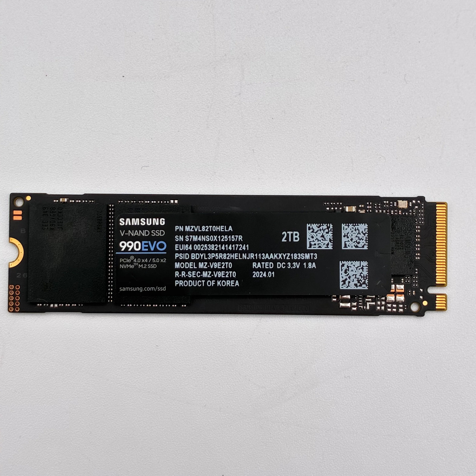 Samsung 990 EVO 2TB M.2 SSD