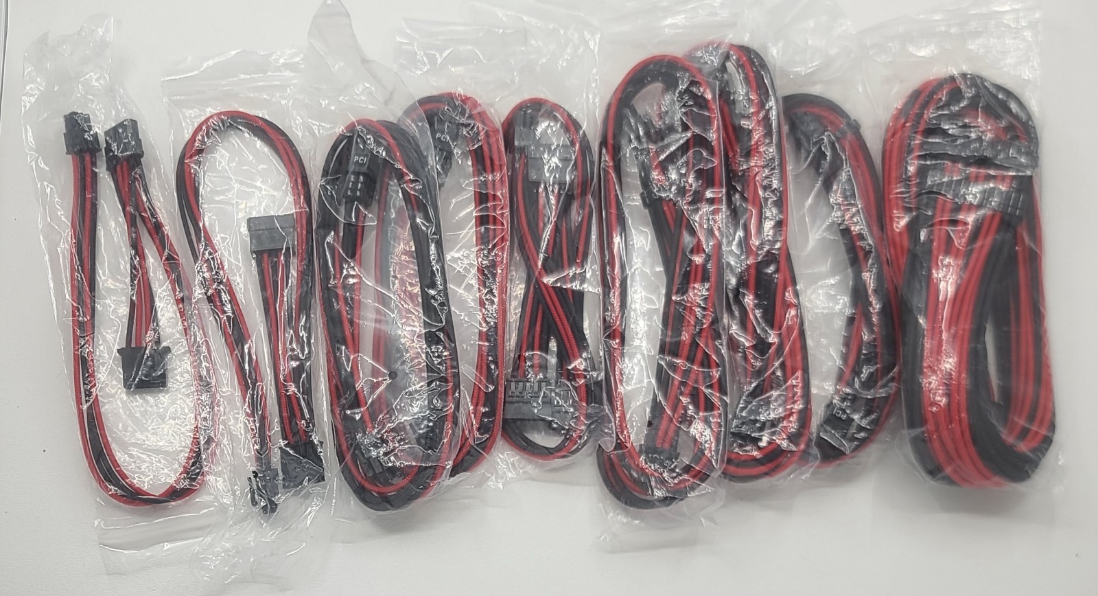 CableMod PRO ModMesh E-Series Cable Kit EVGA G3/G2/P2/T2 Black/Red Sleeved