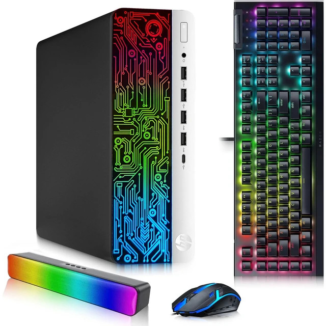 HP Prodesk 600 G3 Gaming i5-6500 32GB RAM 512GB SSD AMD Radeon RX 550 Graphics