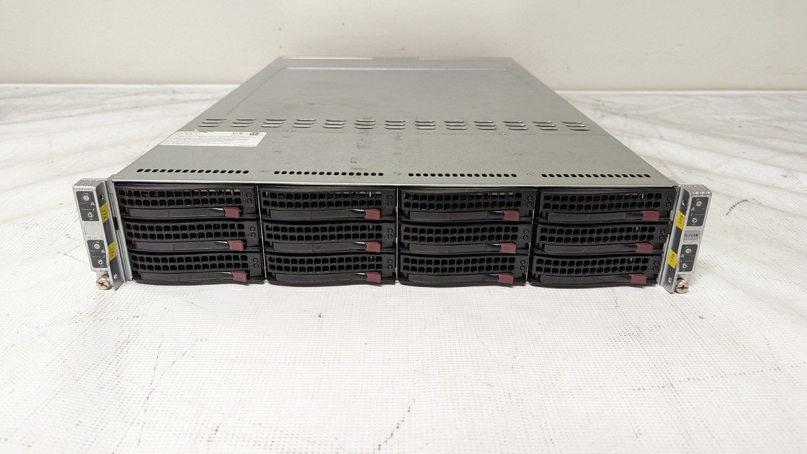 Supermicro 2U 4 Node Server X10DRT-H 8x Xeon E5-2620 V3 2.4ghz 48-Cores / 256GB