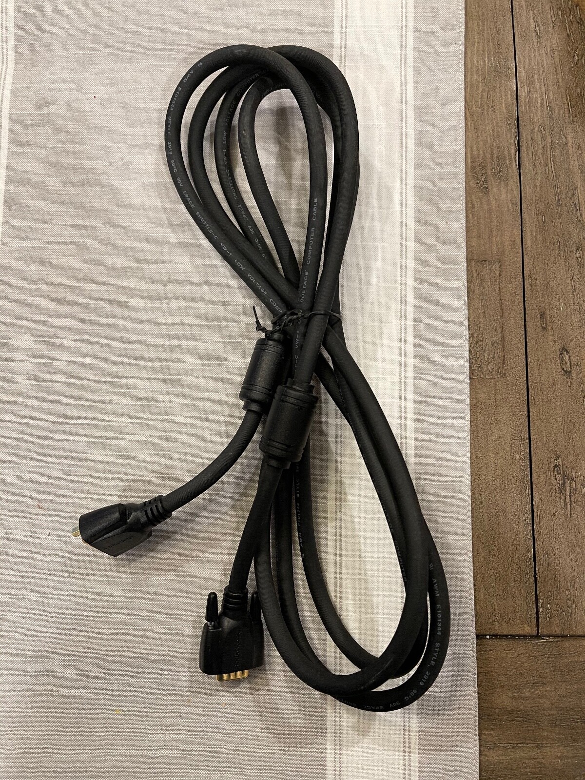RADIO SHACK 10FT MALE E101344 STYLE 2919 CABLE - NEW - NEVER USED