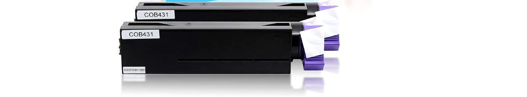 New  2 X High Yield Toner Cartridge Fits Okidata B431D B431DN MB471  44574901