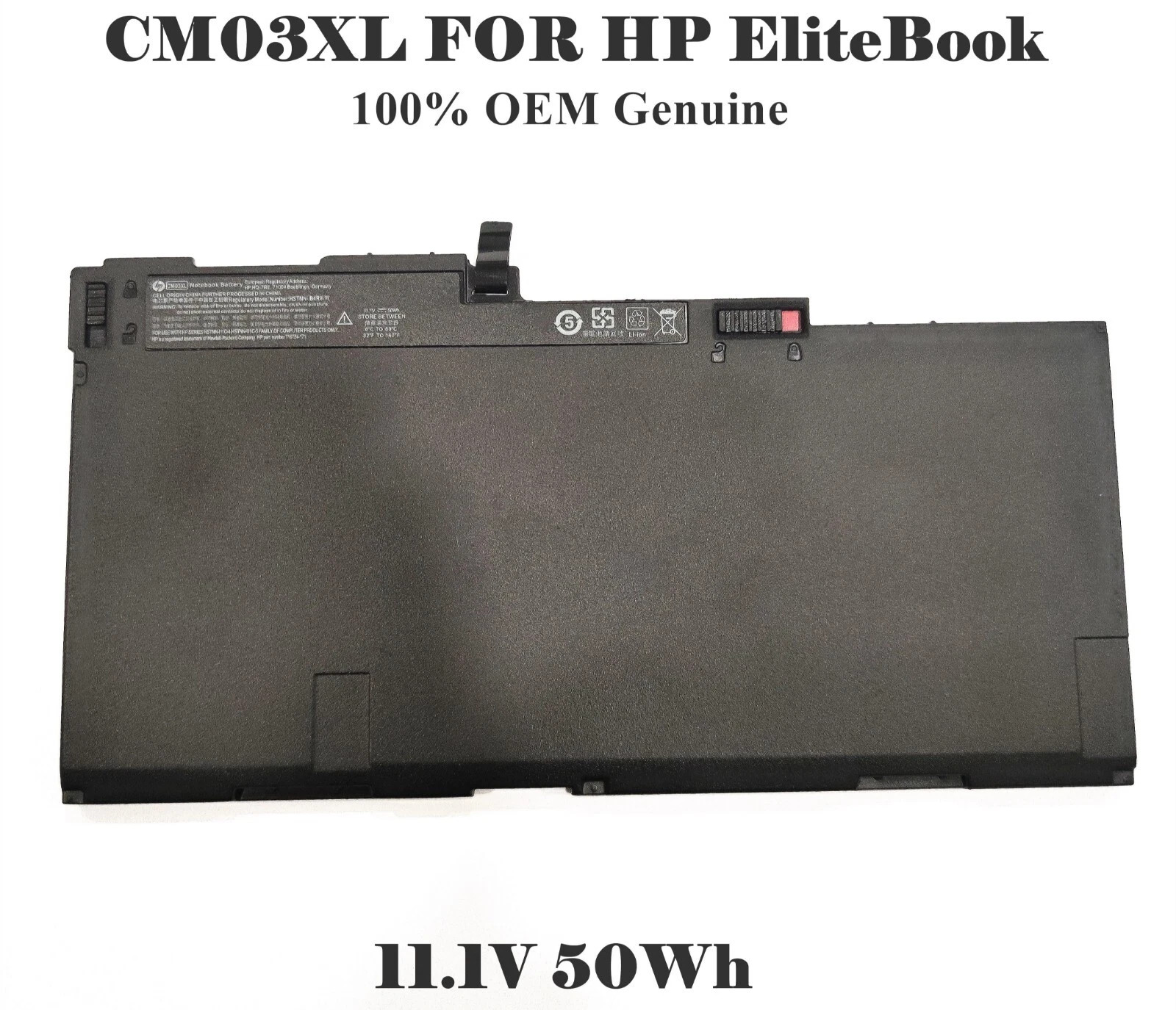 Genuine OEM CM03XL Battery For HP Elitebook 840 845 740 745 750 G1 G2 717376-001