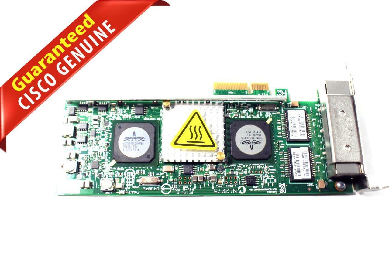 Cisco N2XX-ABPCI03-M3 Gigabit Ethernet Adapter Broadcom 4-Port Netxtreme II 5709