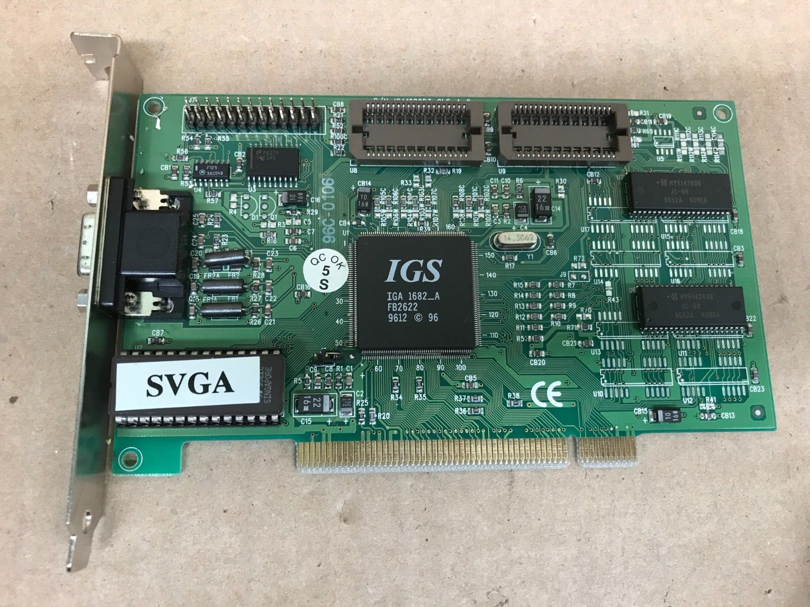 IGA1680D3 IGS PCI VIDEO CARD 1682-A