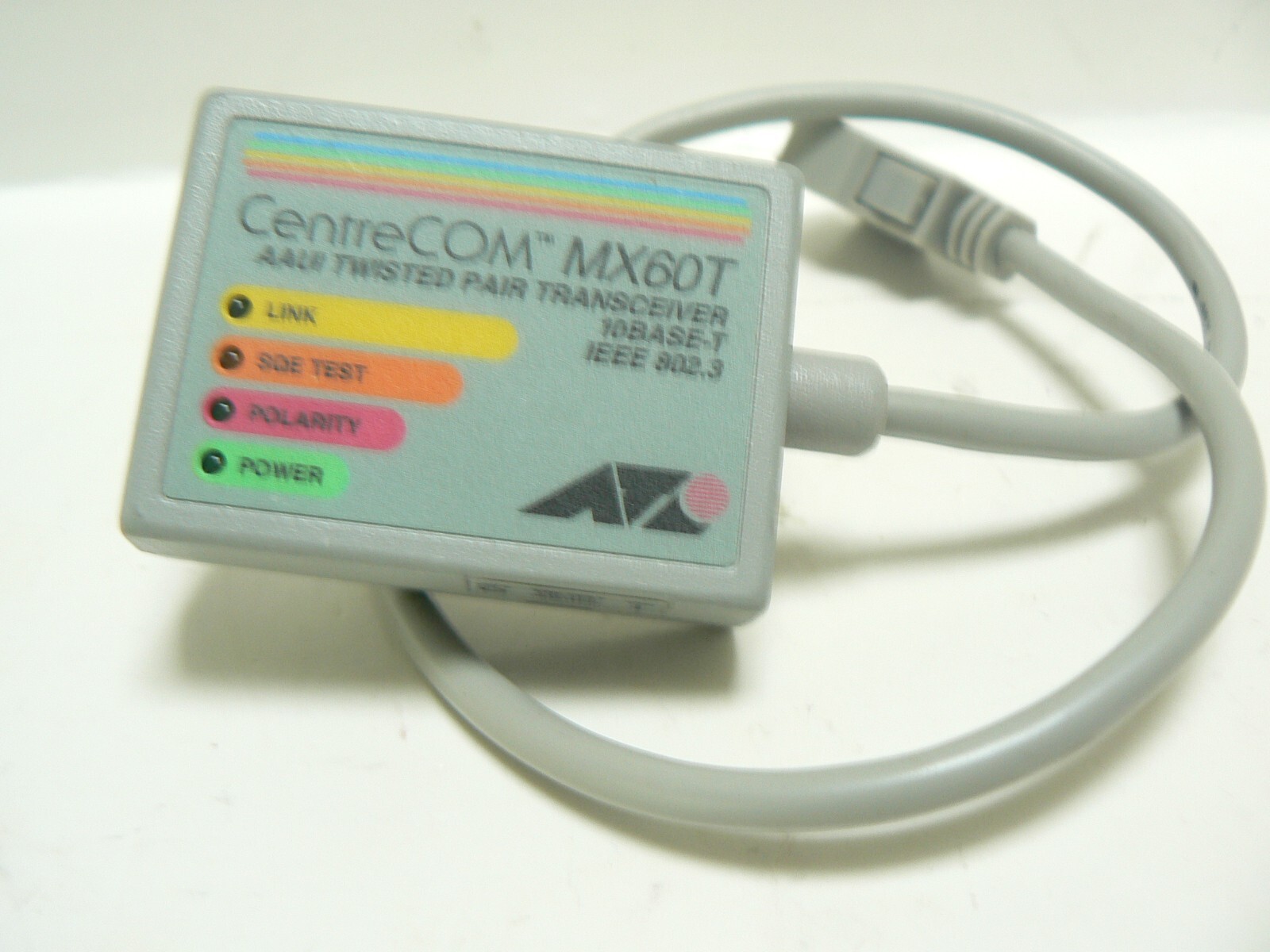CentreCOM MX60T, AAUI Twisted pair Tansceiver, 10Base-T, IEEE 802.3-USED-    (A)
