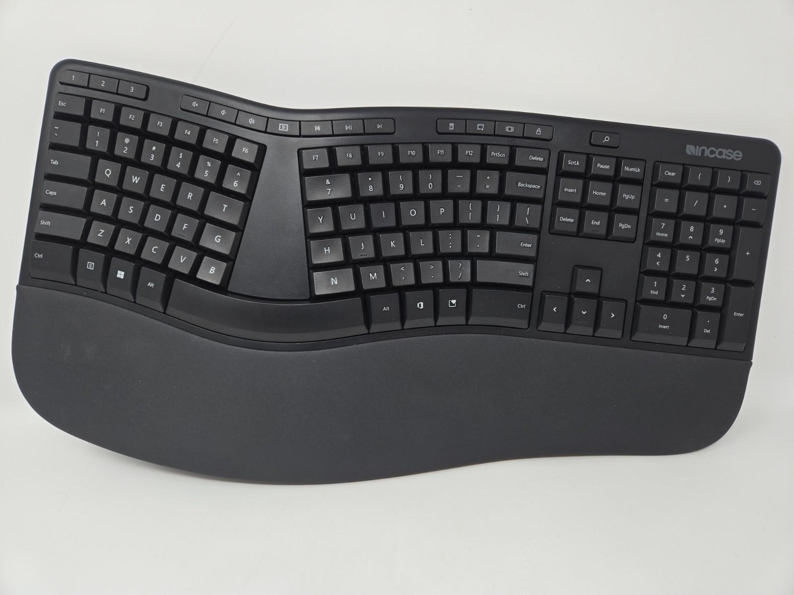 Incase Ergonomic Keyboard Designed by Microsoft Split Key Layout Wired USB Testd