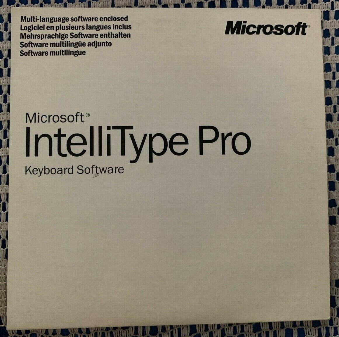 Microsoft IntelliType Pro CD-Rom