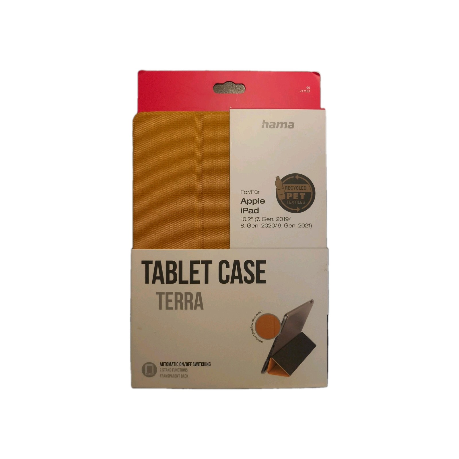 Hama Tablet Case Terra Apple iPad 10.2" (7th Gen.2019/8th Gen.2020/9th Gen2021