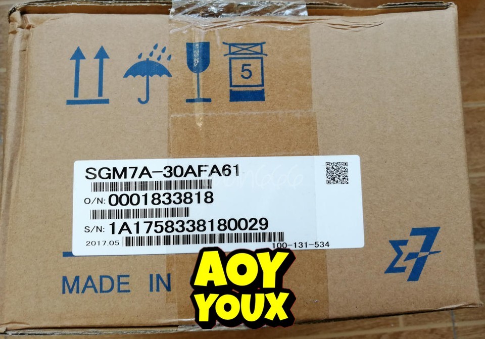 1PIECE NEW YASKAWA SERVO MOTOR SGM7A-30AFA61 fedex or DHL