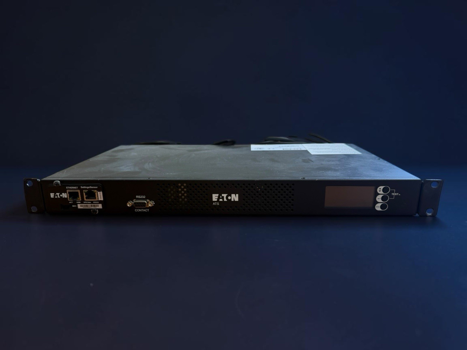 Eaton EATS115 Automatic Transfer Switch PDU 120V 12A 10-Outlet 1U 9001-5013