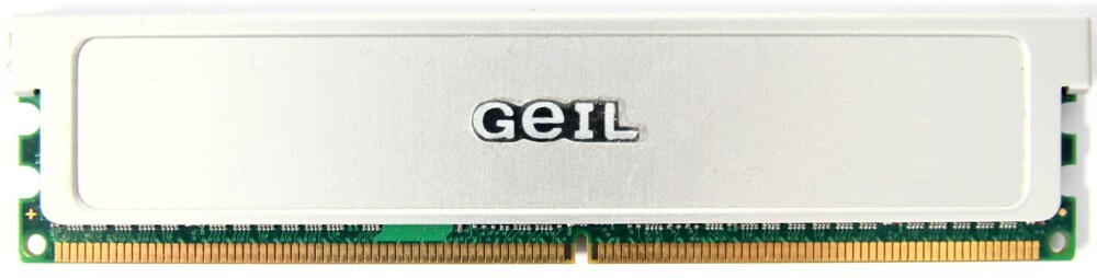 1GB GeIL DDR2 Desktop RAM DIMM PC2-5300U CL5 667MHz 5-5-5-15 @ 1.8V GX21GB5300LX