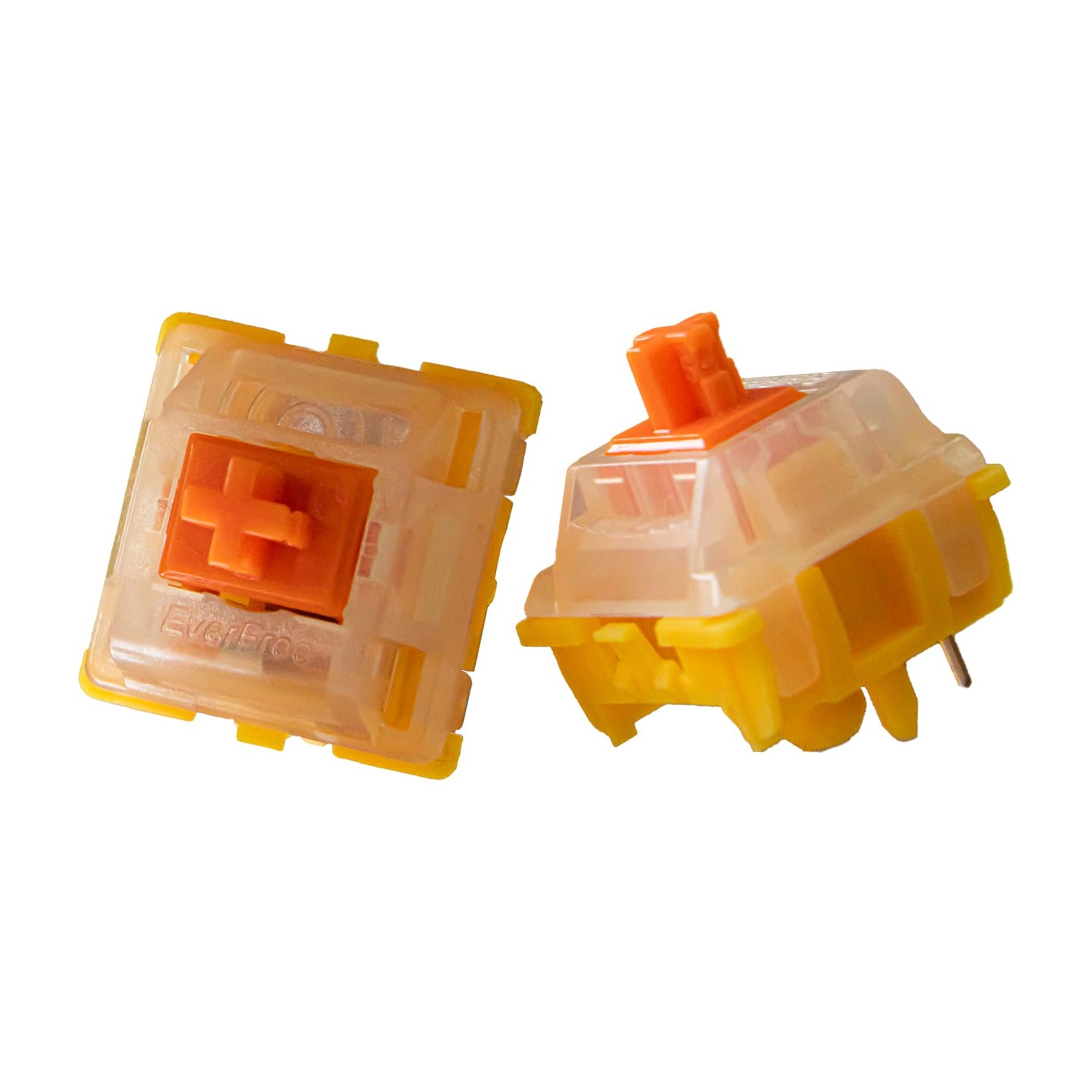 70 PCS Gateron EF Curry Switch Linear 5 pin PreLubed 50g Mechanical