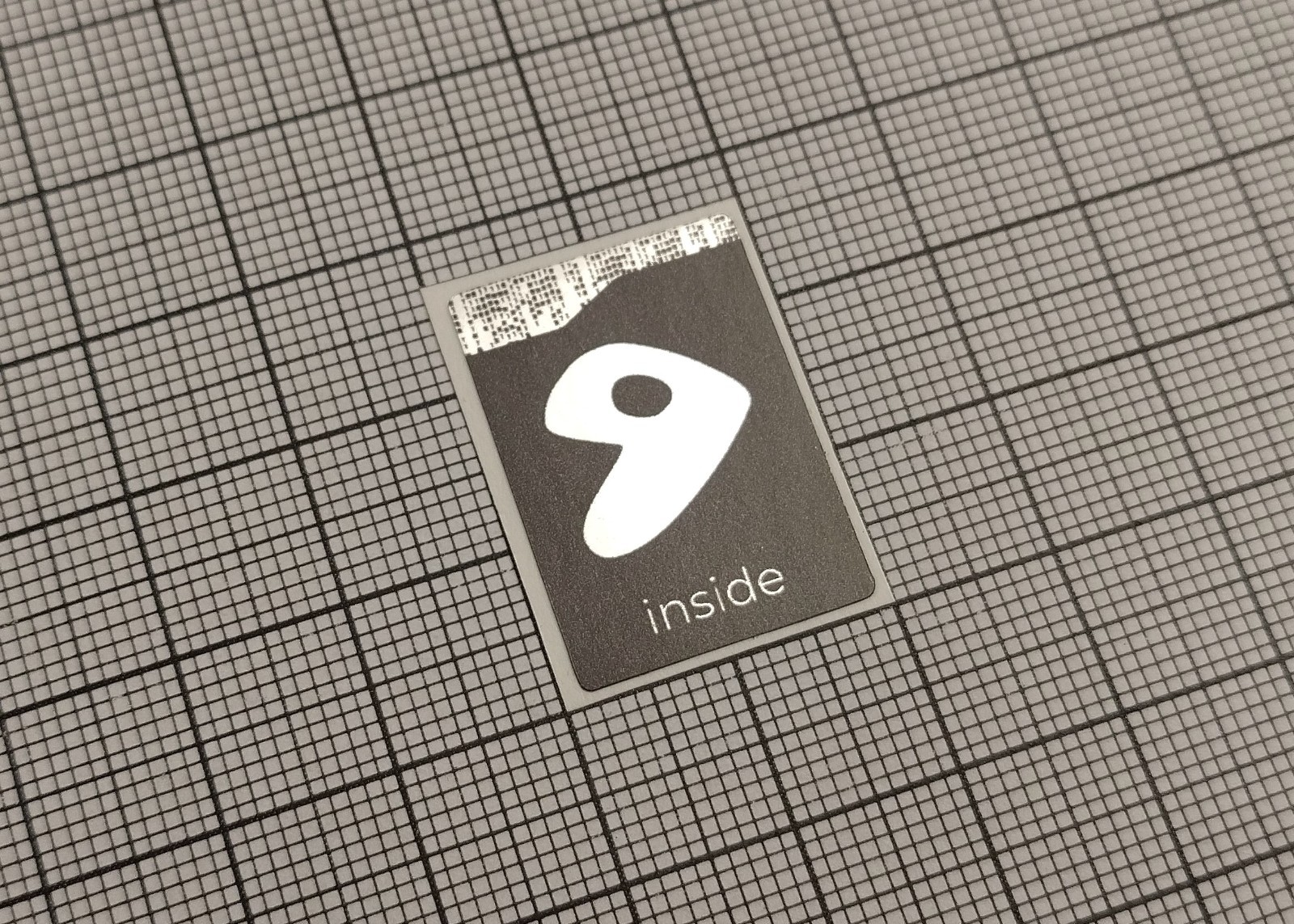 5 x Black & Silver Gentoo Linux Inside Stickers For The Computer Case 18 x 25 mm