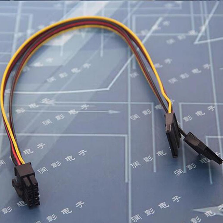 For HP DL380G6/G7 Server Motherboard Adapter Hard Drive Cable 10pin to SATA 40cm