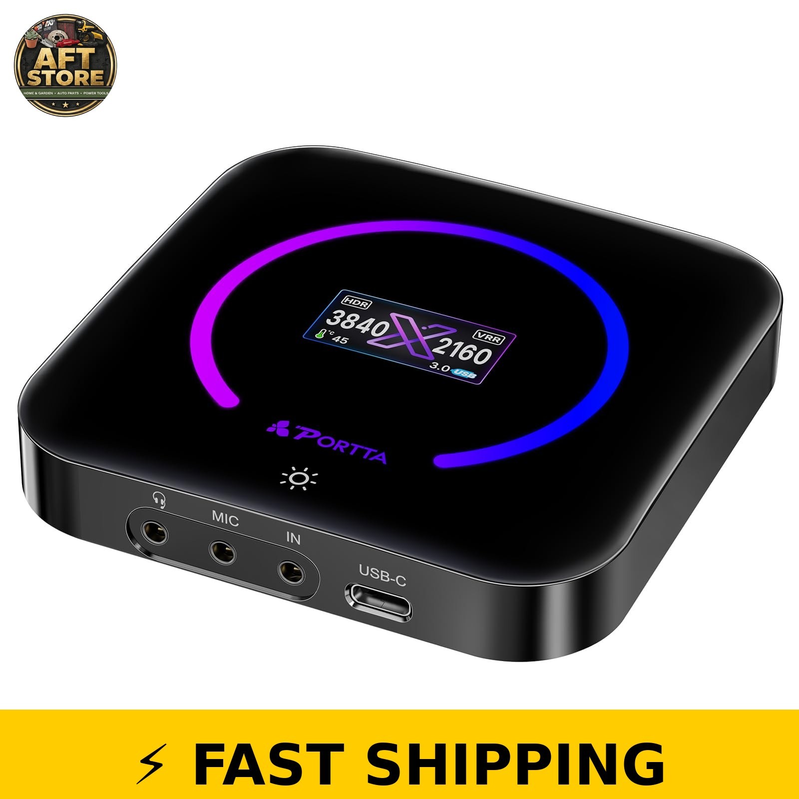 Portta DX20R HDMI Video Capture Card 4K 60Hz Streaming
