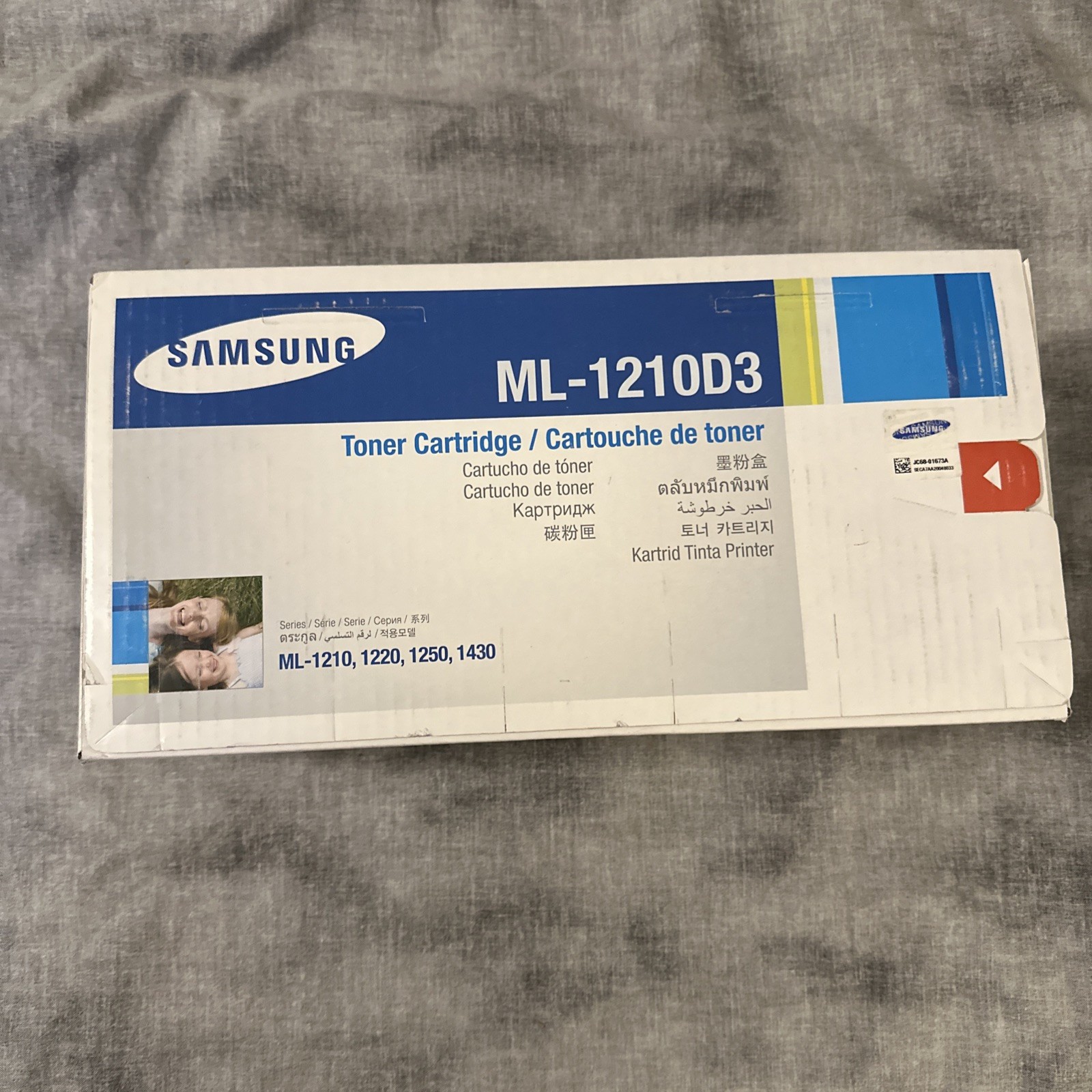 NOS-Samsung ML-1210D3 Toner Cartridge-OPEN BOX-CARTRIDGE STILL SEALED-FAST SHIP