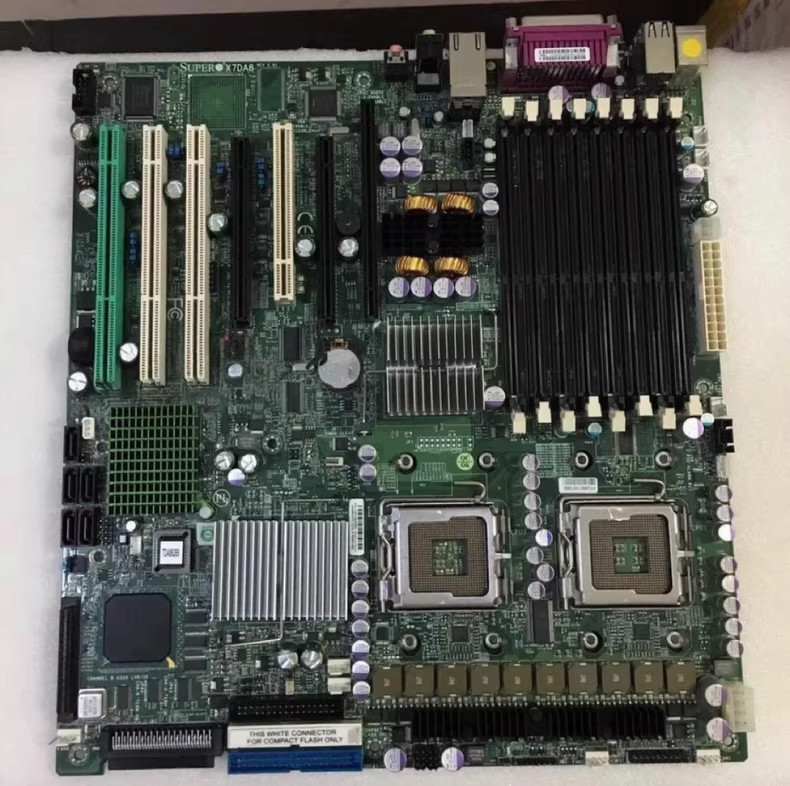 1PC Used Test Work X7DA8 REV 2.01 Motherboard 771-Pin SCSI Interface SHIP FedEx
