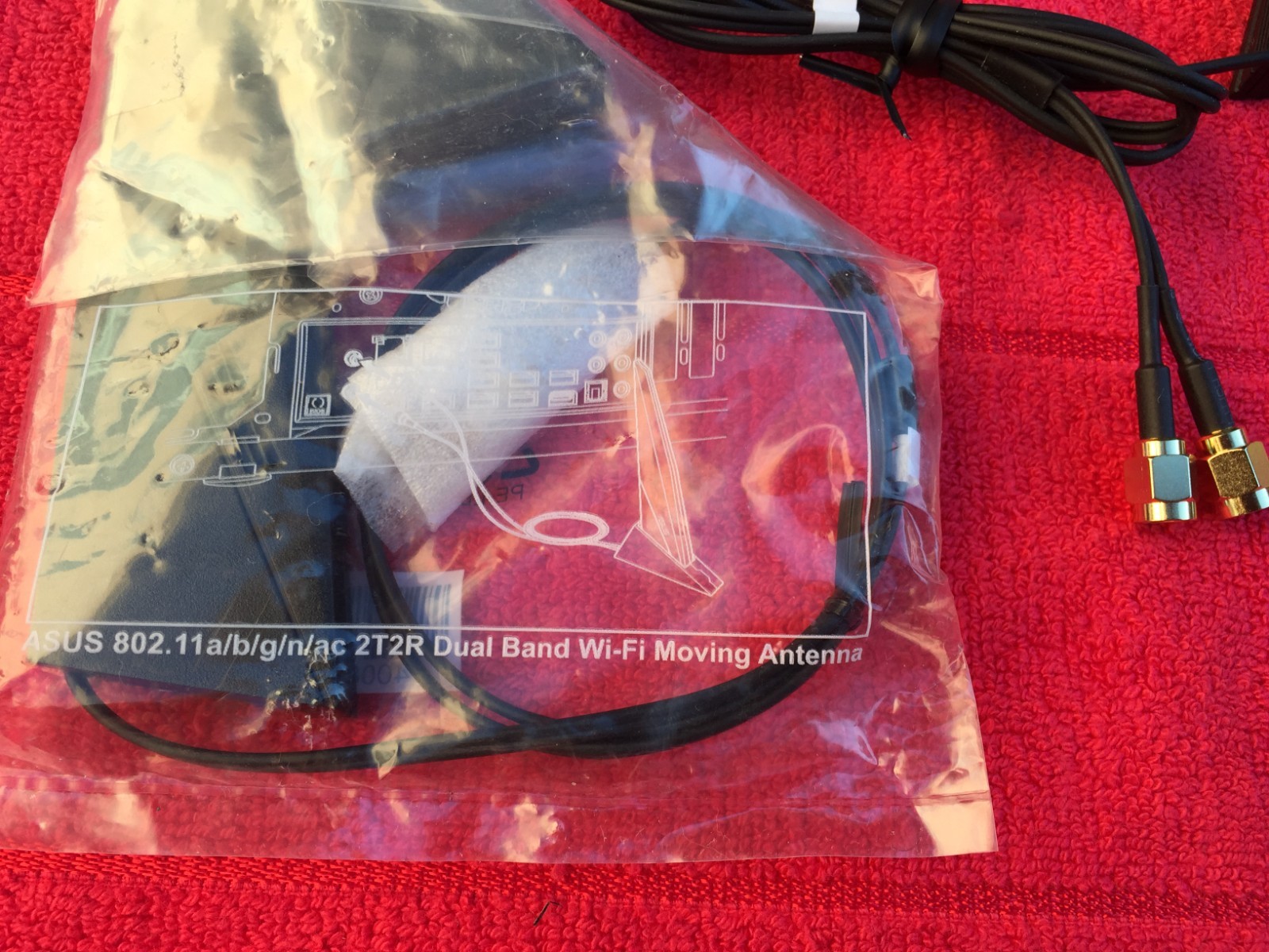 ASUS ROG VI Extreme Wi-Fi 6 Wi-Fi 5 2T2R Dual Band Moving Antenna ,New Sealed