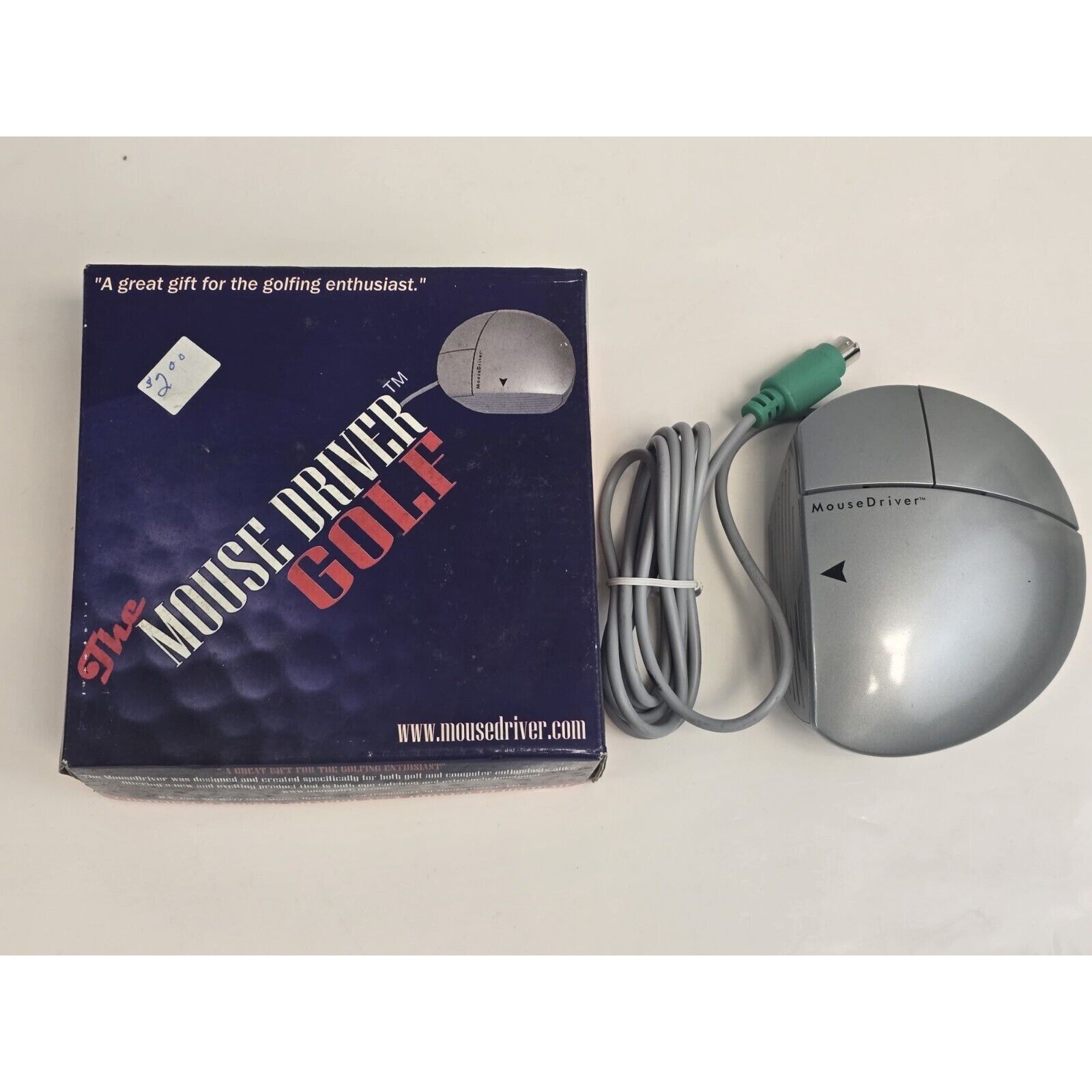 Golf Club Computer Mouse Looks Like A Driver MD150 NEW Vintage PS/2 90's NOS