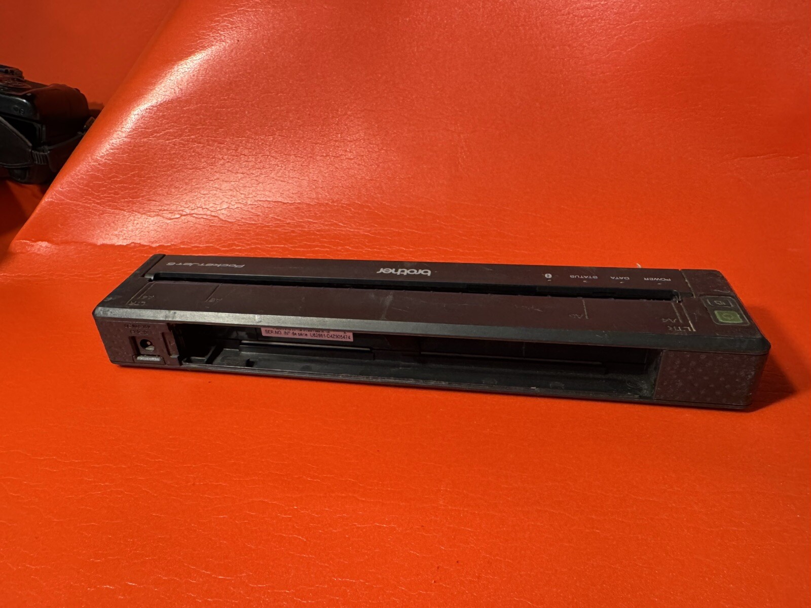 2 Brother PocketJet PJ-663 Thermal Printer. No P/S, battery, battery cover AS IS