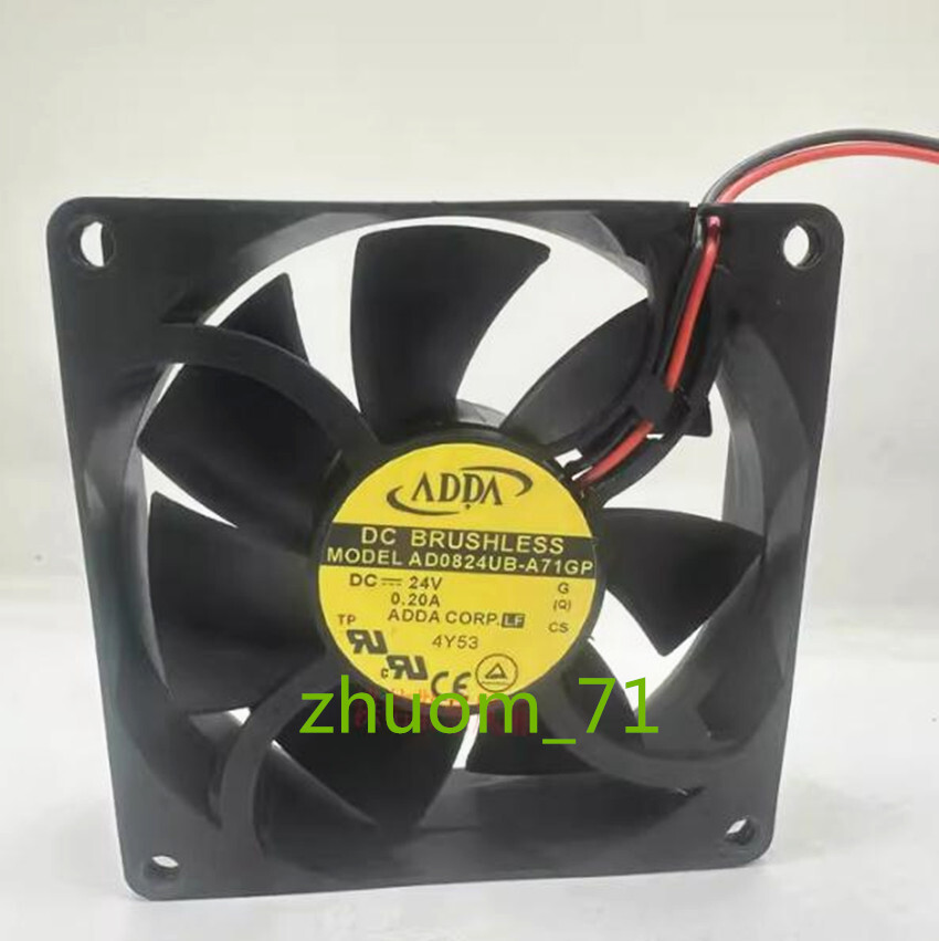 1PC ADDA 8025 AD0824UB-A71GP DC24V 0.20A 80*25MM Cooling fan