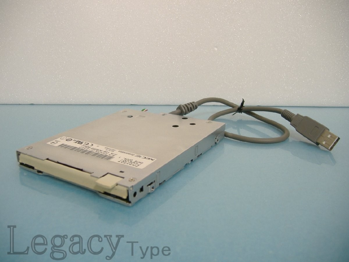 NEC 3.5 Inch 2HD USB Floppy Disk Drive FD3238T External FDD USB Tested