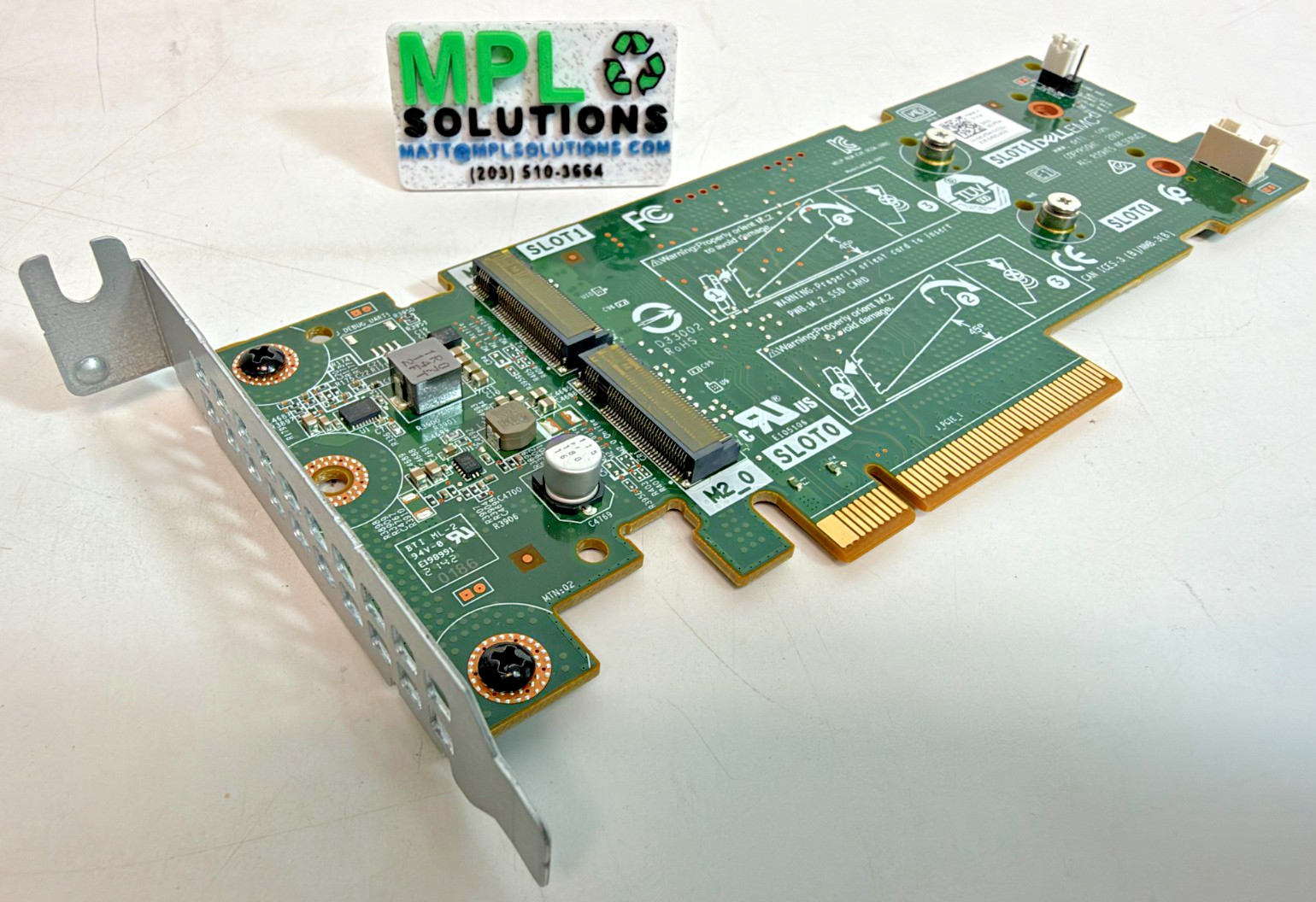 61F54 Dell BOSS-S1 Boot Optimized Server Storage Adapter Card LP