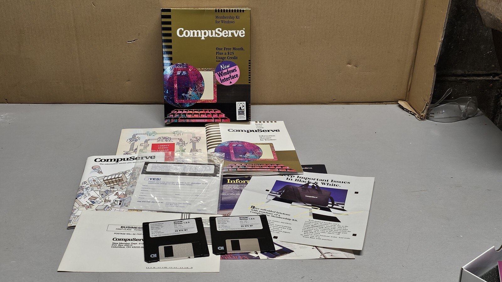 CompuServe Membership Kit Windows