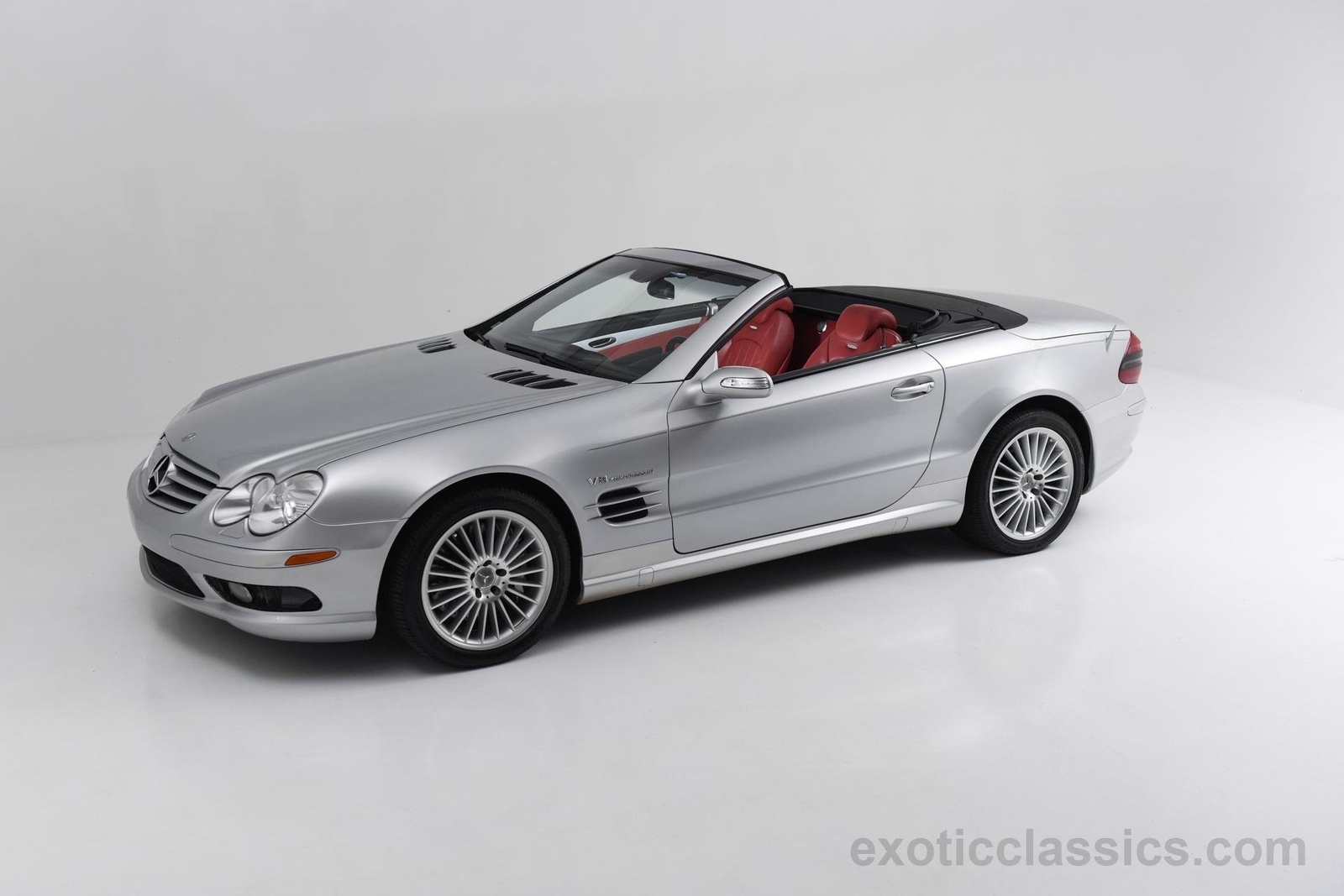 Cars 2004 mercedes sl 55 amg roadster Desk Mat Stitched