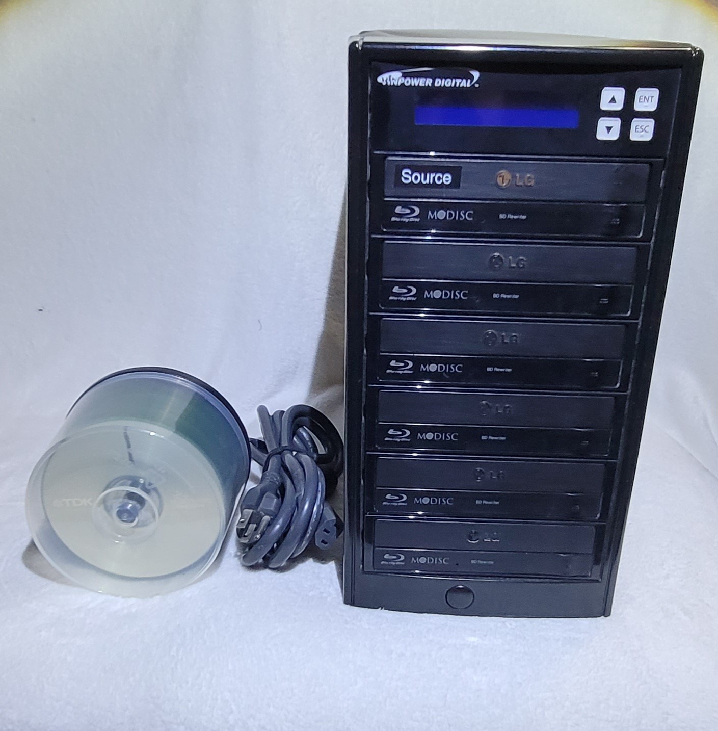 LG Blu-ray Disc BD Rewriter-MoDisc- H14NS40  SVC Code: NS40 / VinPower Digital