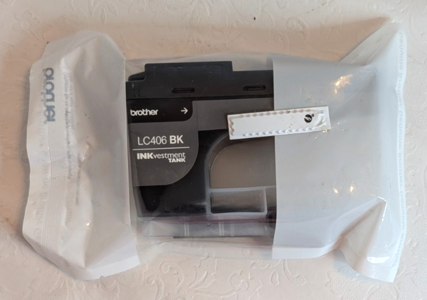 Brother LC406BK INKvestment Tank Black Ink Cartridge