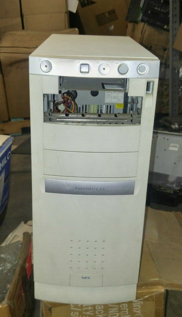 Packard Bell Nec Lpx NLX  Atx case Vintage Pentium Celeron .. rough outside cond
