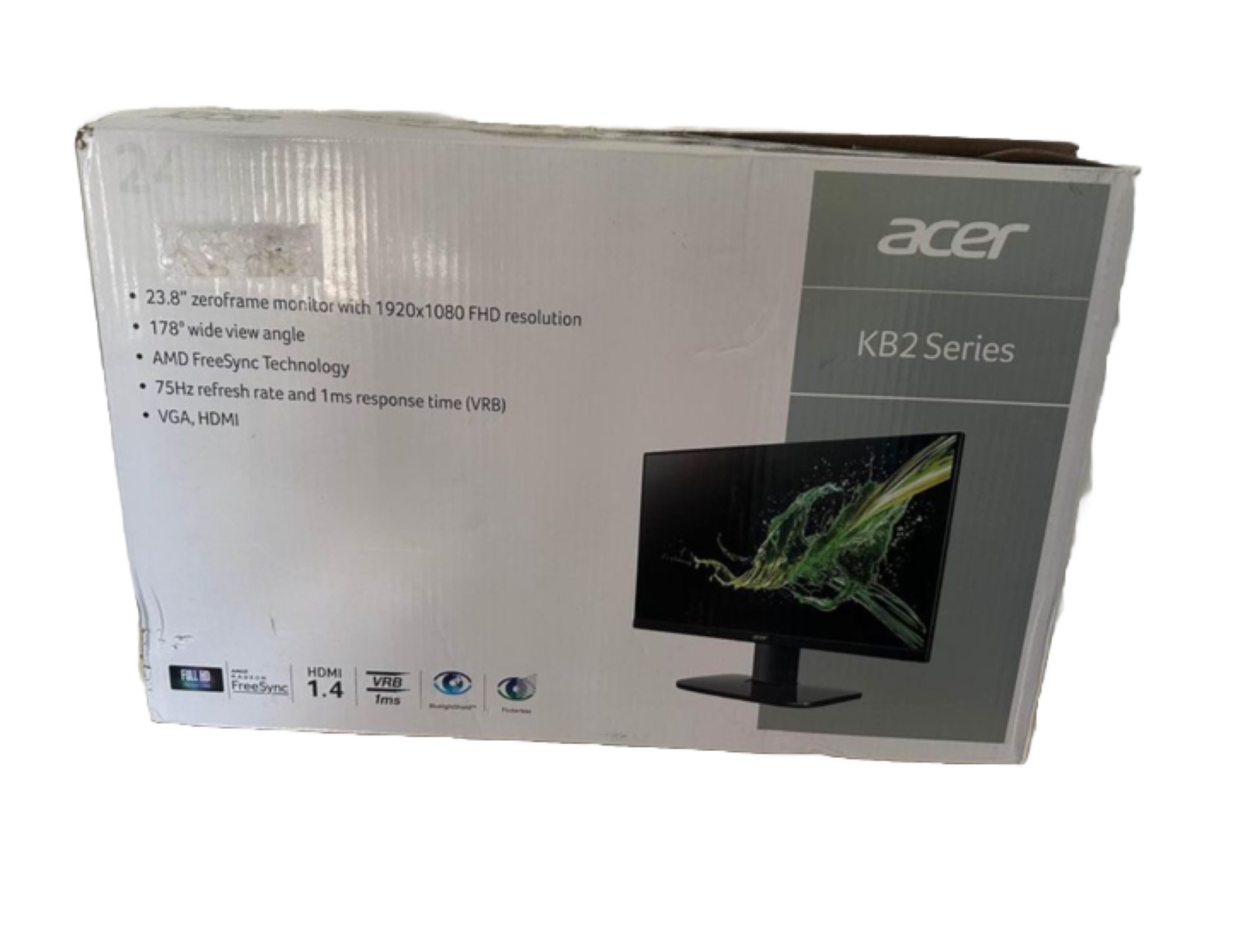 Acer KB242Y Abi 23.8'' Full HD VA LED Monitor