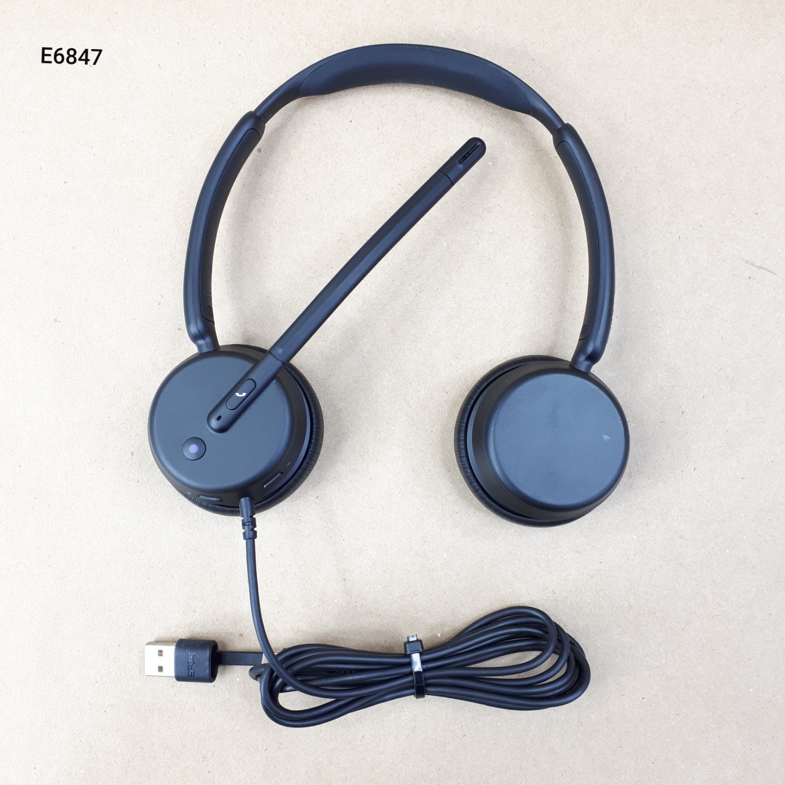 EPOS IMPACT 460T Wired USB-C Headset Stereo Boom Mic for Teams TESTED E6847