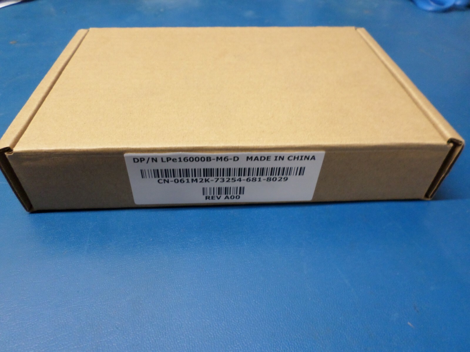 Emulex LPE16000B-M6 16GB SINGLE PORT FIBRE CHANNEL HOST ADP 61M2K, 061M2K