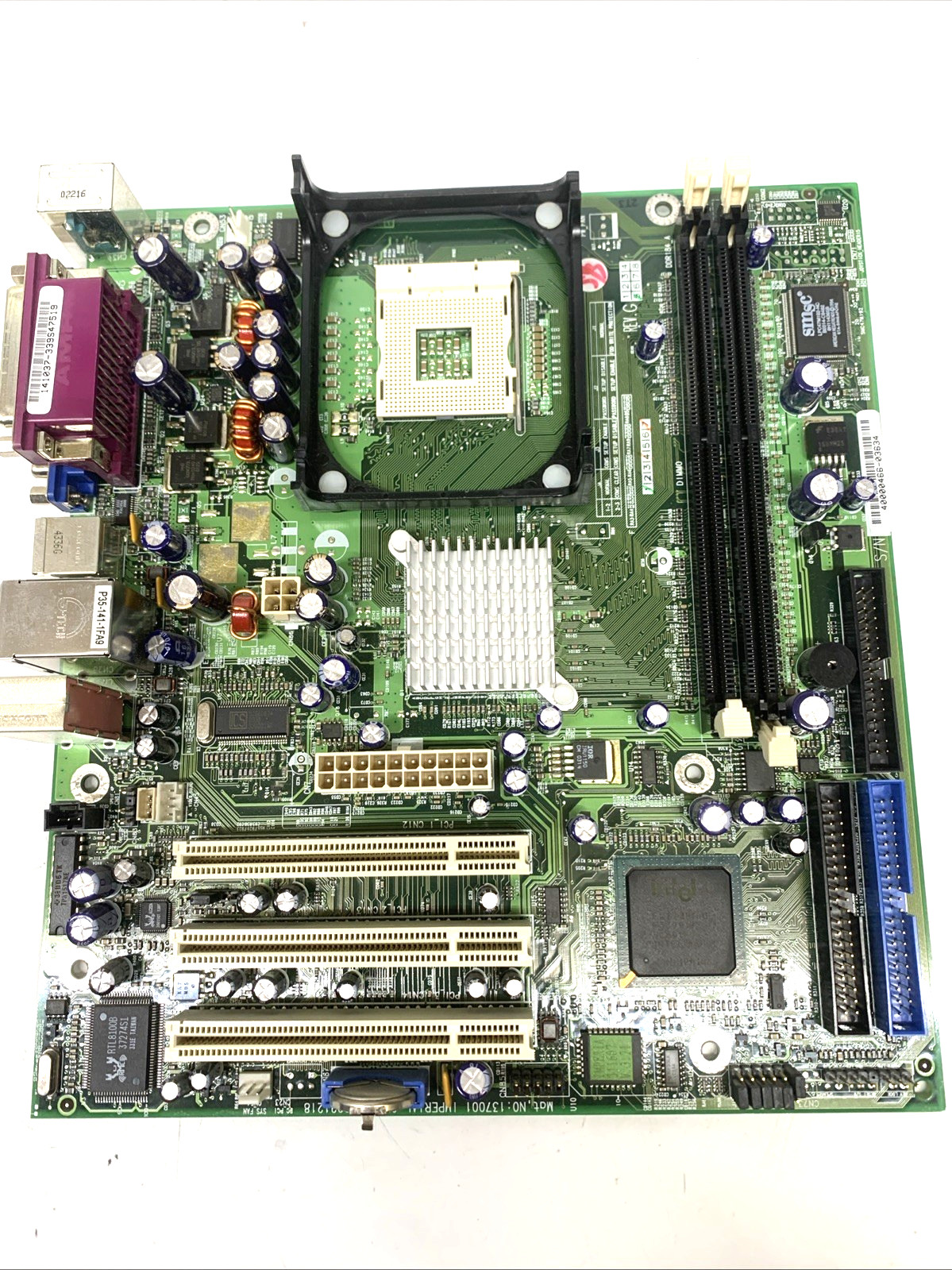 Imperial GL VE 20021218 Intel 845GL Micro-ATX DDR  Socket 478Motherboard