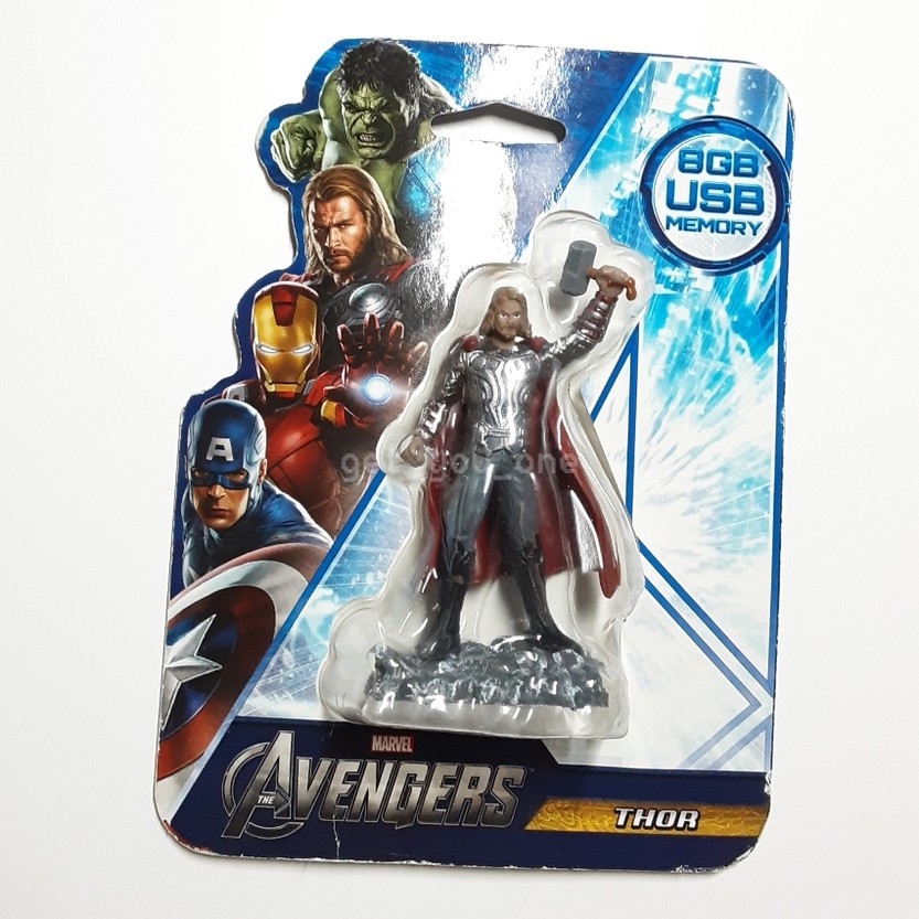 NWT Dane-Elec Marvel Avengers Thor 8GB USB Memory Flash Drive Figural
