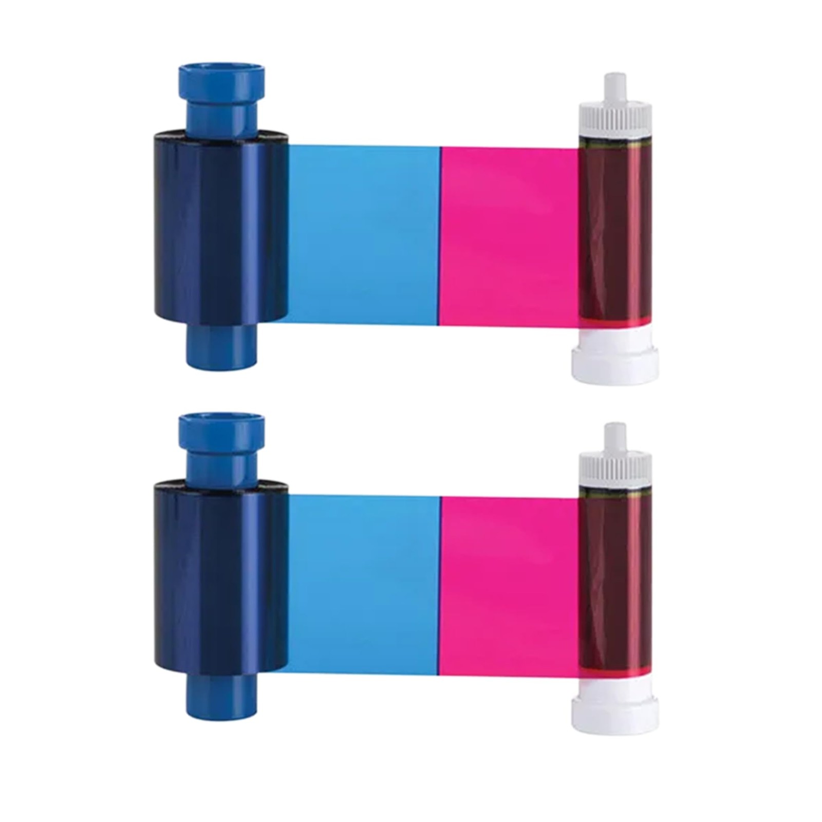 Bodno 2 x Magicard 300 Printer MC300YMCKO/2 Color Ribbon - YMCKO - 300 Prints