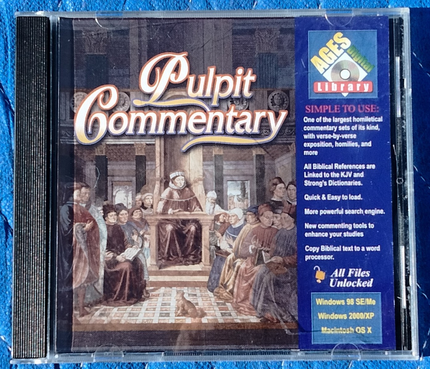 Pulpit Commentary V1.7 (PC, CD-ROM, 2005, Ages Digital Library) WIN/MAC Win98 XP