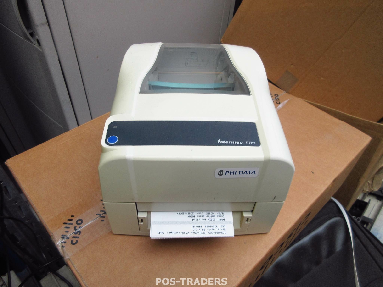 Intermec PF8T Thermal 203DPI Label Printer USB Thermal Printer TESTED - INCL PSU